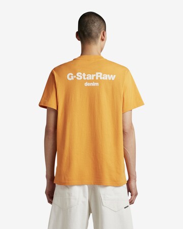 T-Shirt G-Star RAW en jaune