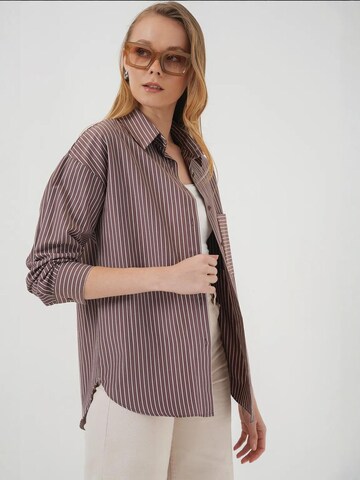 Chemisier Bigdart en marron