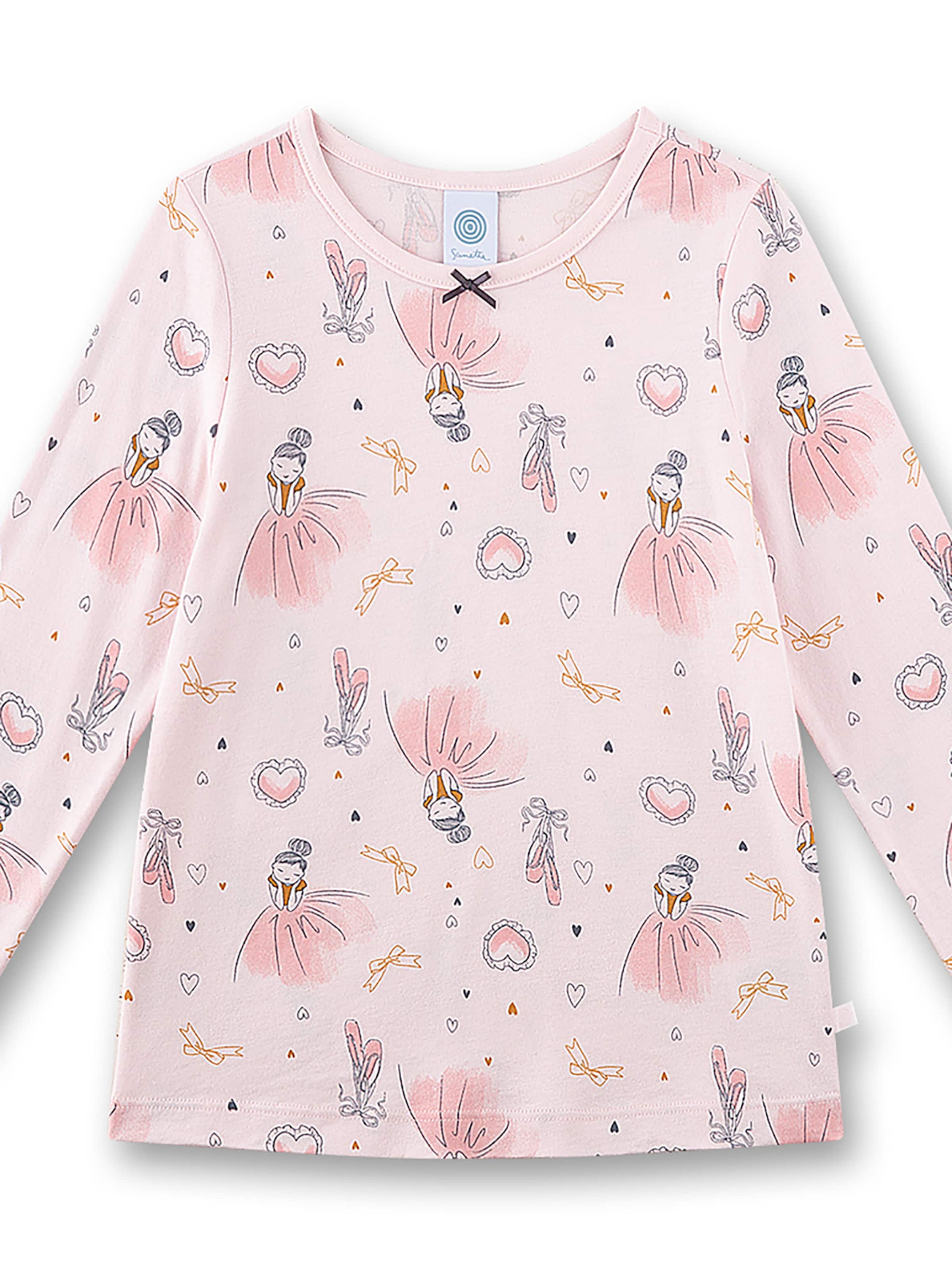 Pigiama 'Ballerina' di Sanetta in rosa