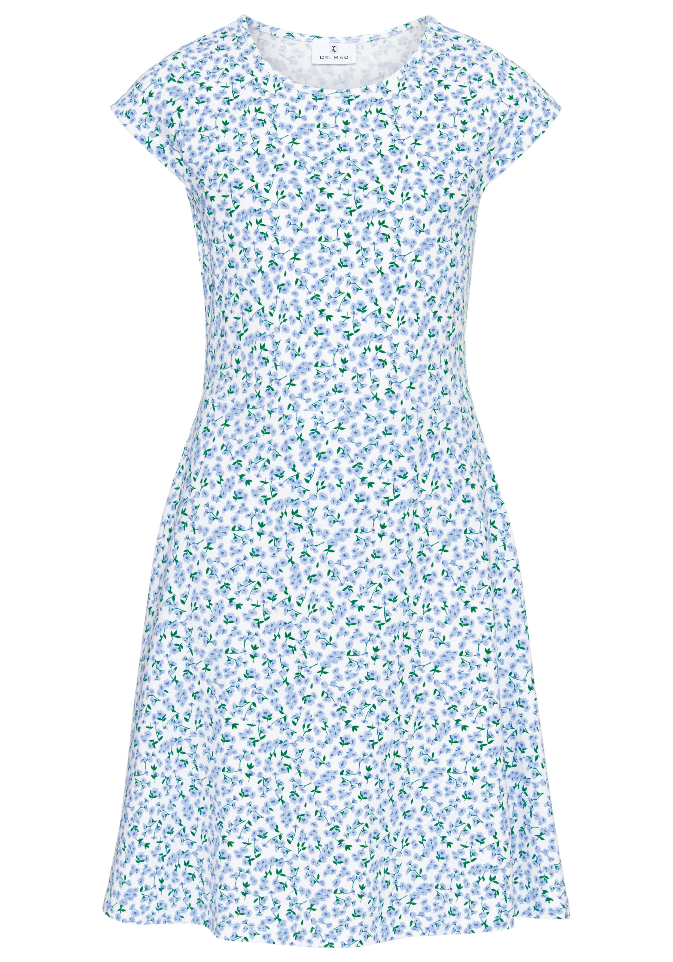 DELMAO Kleid in Blau: Vorderseite