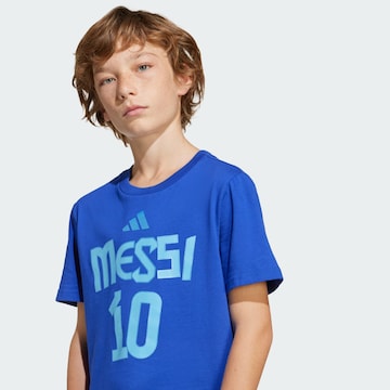 ADIDAS PERFORMANCE Funktionsshirt 'Messi Name And Number' in Blau