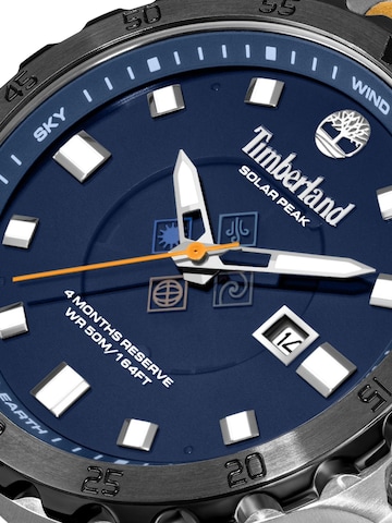 TIMBERLAND Analoog horloge 'Date watch Solar Peak' in Bruin