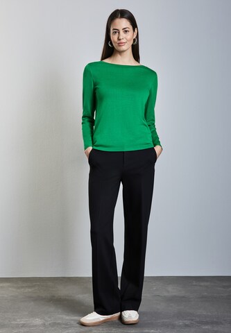 STREET ONE Strickpullover in Grün