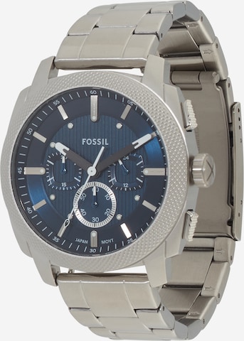 sidabrinė FOSSIL Analoginis (įprasto dizaino) laikrodis 'Machine': priekis