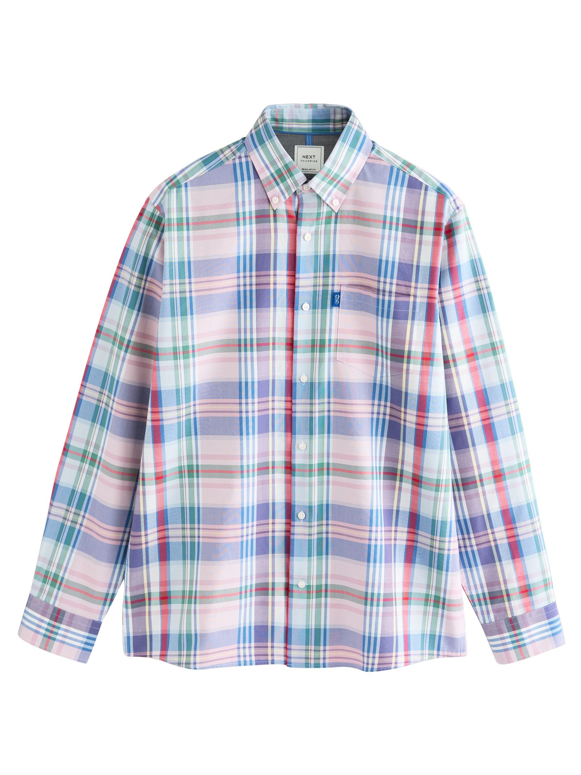 Next Regular Fit Hemd in Pink: Vorderseite