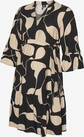 Robe 'VERA' Vero Moda Maternity en beige : devant