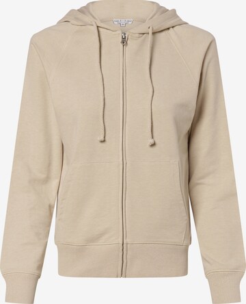 Marie Lund Sweatjacke in Beige: predná strana