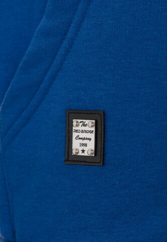 Redbridge Sweatjacke 'New Haven' in Blau