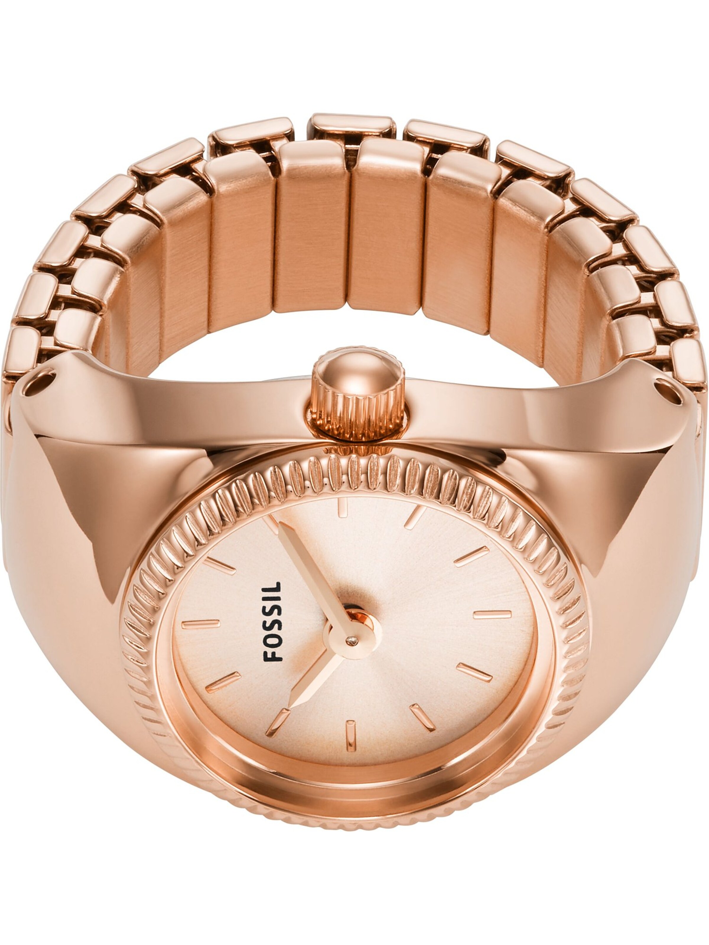 FOSSIL Uhrenring in Gold