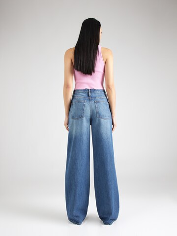 FRAME Wide Leg Jeans 'THE 1978' in Blau