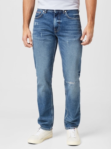 Regular Jeans 'Denton' de la TOMMY HILFIGER pe albastru: față