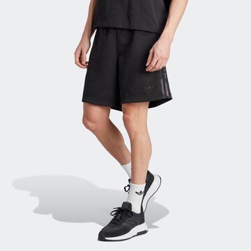 ADIDAS ORIGINALS Regular Pants in Black: front