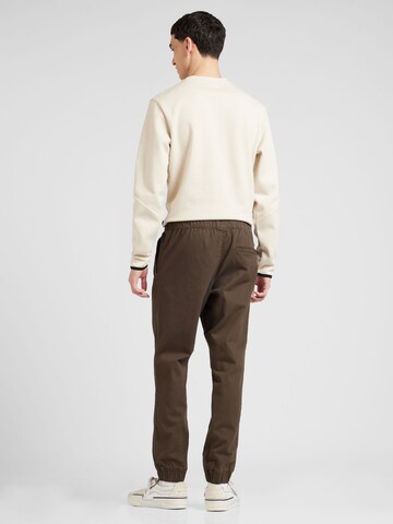 JACK & JONES Tapered Pants 'JPSTGORDON JJDAVE' in Brown
