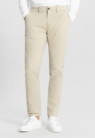 Regular Pantalon chino 'The Charlie' Dstrezzed en beige : devant