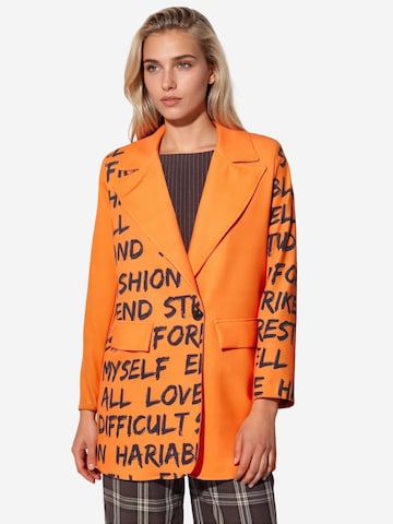MSN Collection - Blazer em laranja: frente