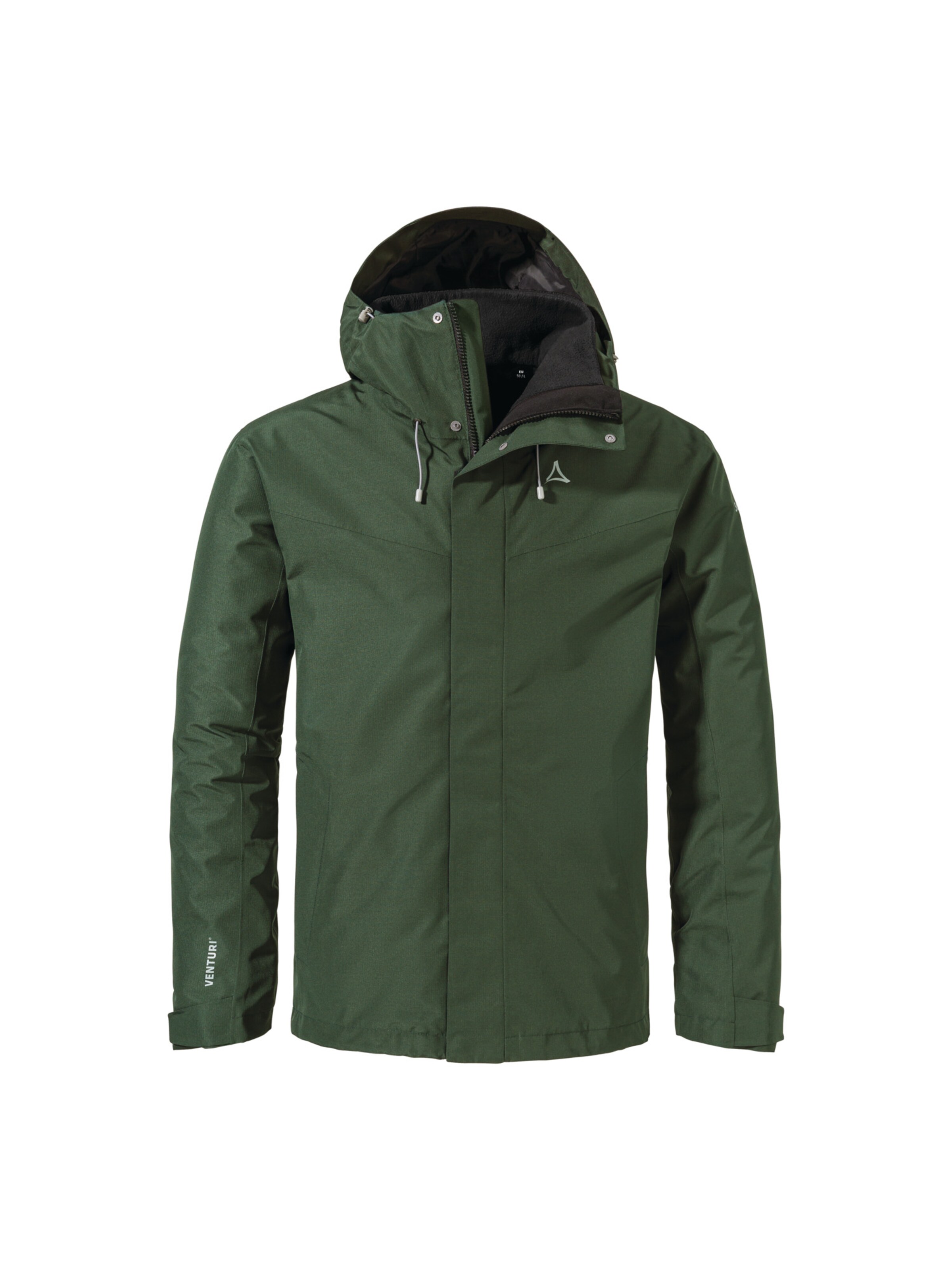 Schöffel Outdoorjas 'Okere' in Groen: voorkant