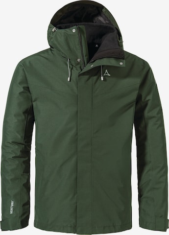 Schöffel Outdoor jacket 'Okere' in Green: front