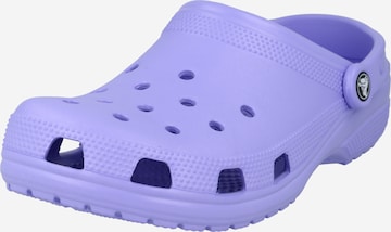 Crocs Clogs in Purple: front