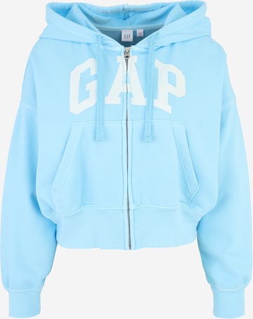 Gap PetiteGornji dio trenirke 'HERITAGE' - plava boja: prednji dio