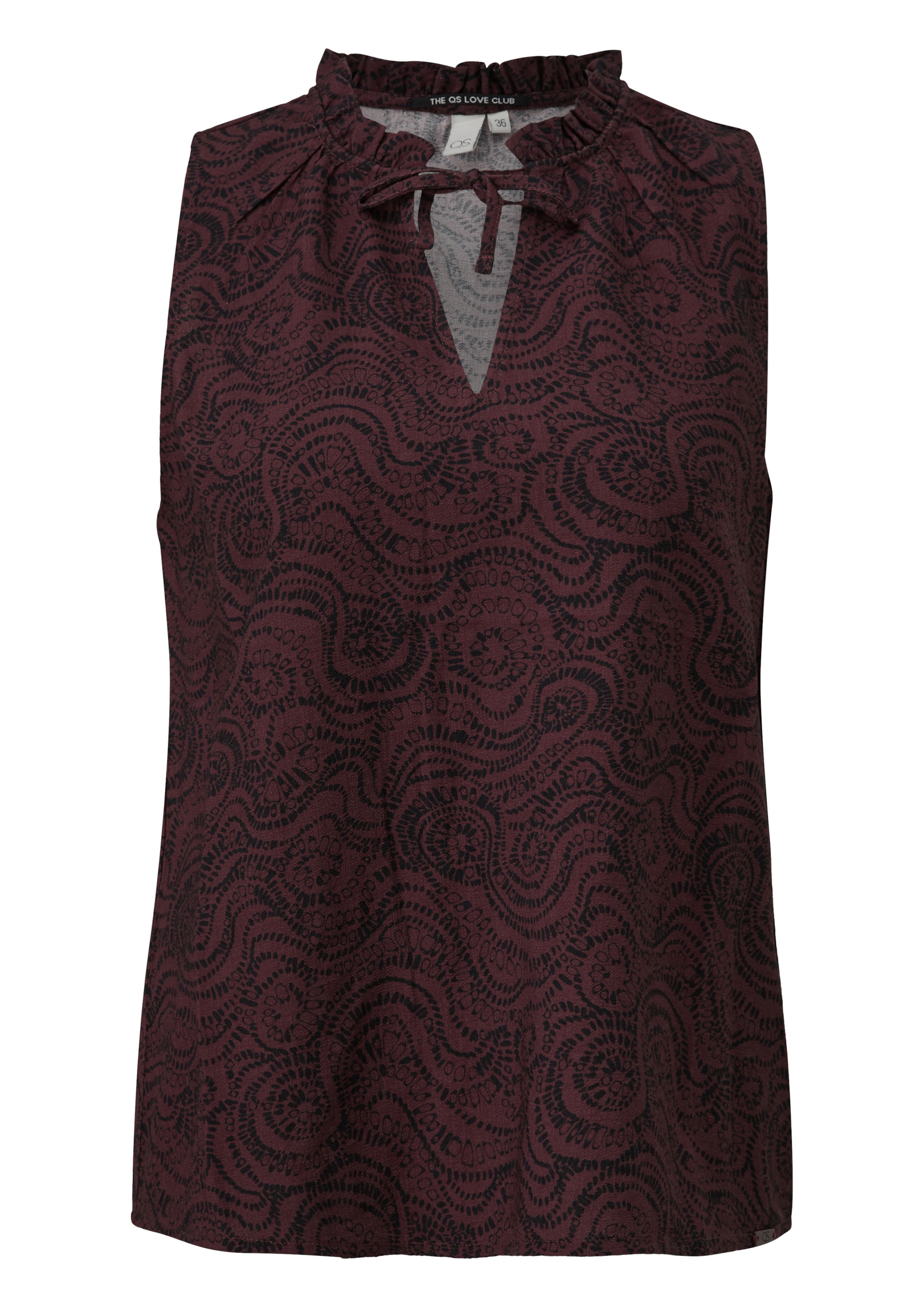 QS Bluse in Lila: Vorderseite