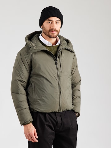 Blauer.USA Zimná bunda 'SAFFORDE' - Zelená: predná strana