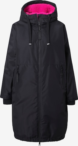 LAURASØN Raincoat in Black: front