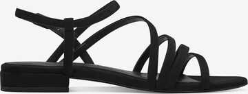 TAMARIS Sandal i svart