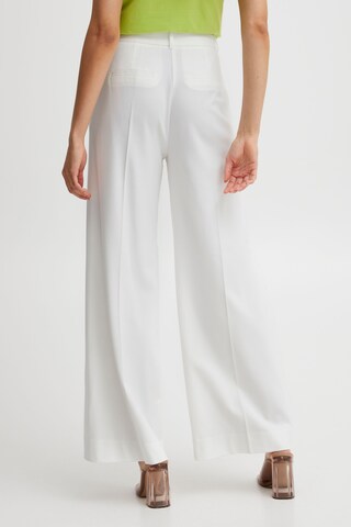 Wide Leg Pantalon 'Danta' b.young en blanc