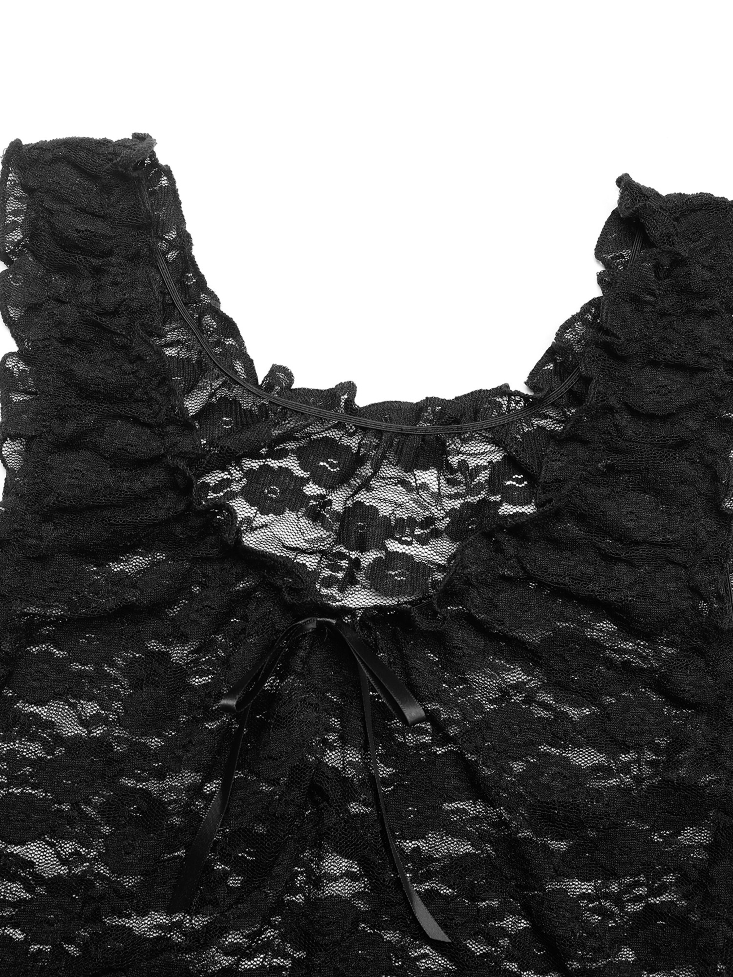 Haut 'Lace Tops' MEETWEE en noir