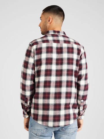 Kronstadt Regular fit Button Up Shirt 'Johan' in Red