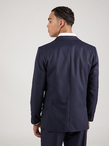 Coupe regular Veste de costume Guido Maria Kretschmer Men en bleu : derrière