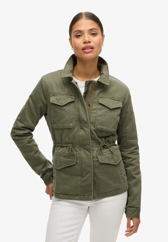 Veste mi-saison 'M65' Superdry en vert : devant