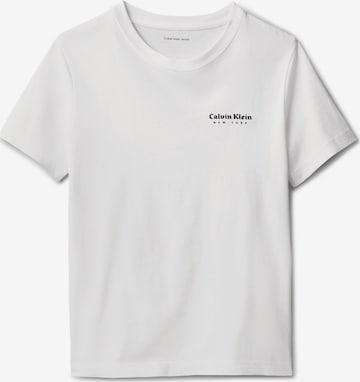 Calvin Klein Jeans Tričko - Biela: predná strana