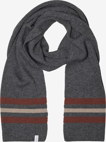 SELECTED HOMME Scarf in Grey: front