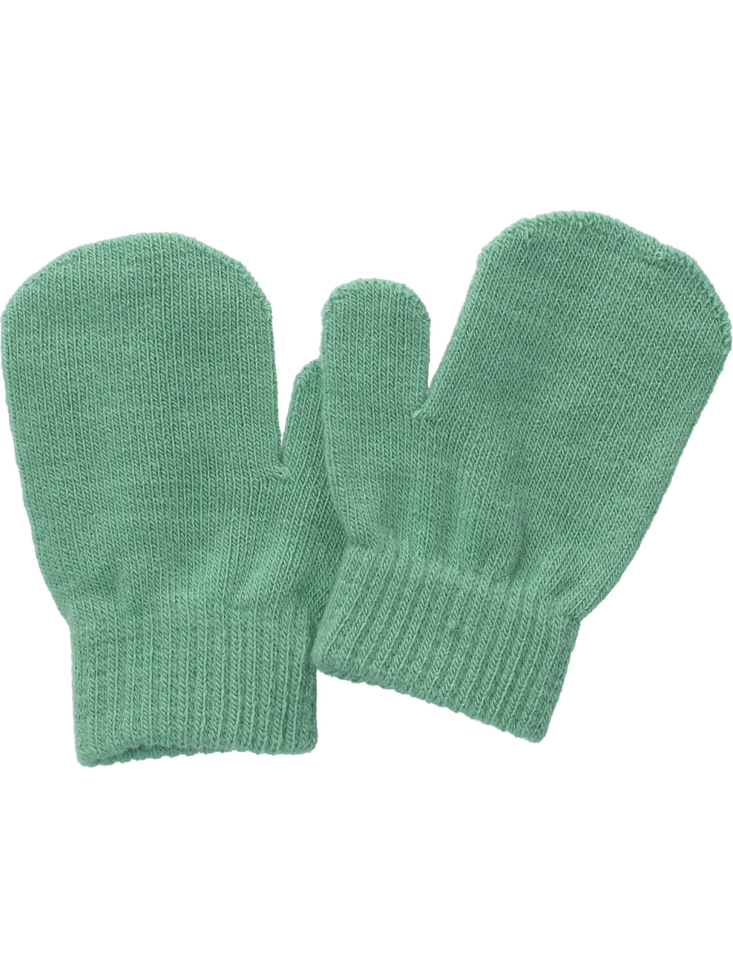 Villervalla Gloves in Green: front