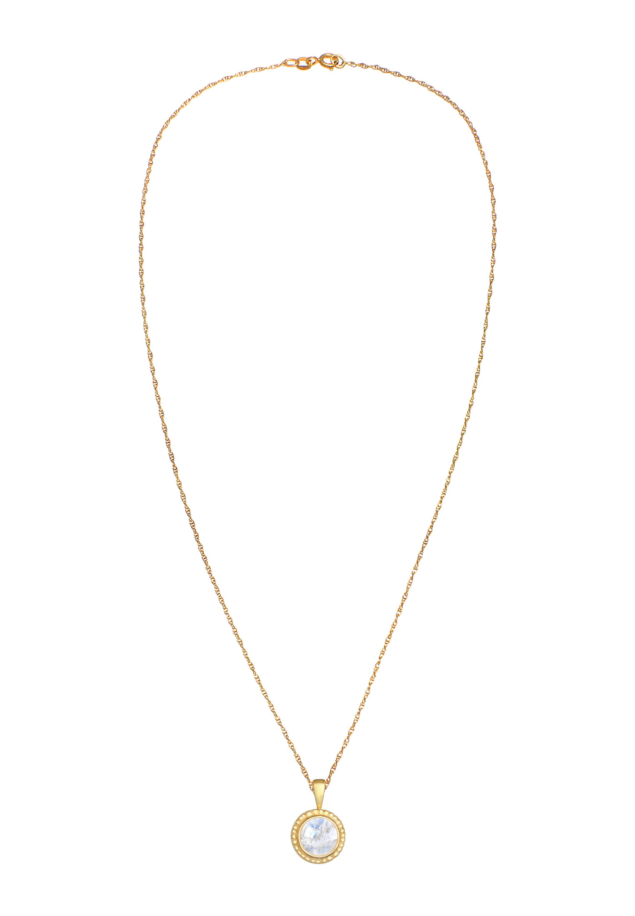 Chaîne Nenalina en or : devant