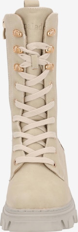 Palado Lace-Up Boots 'Gavdos' in Beige