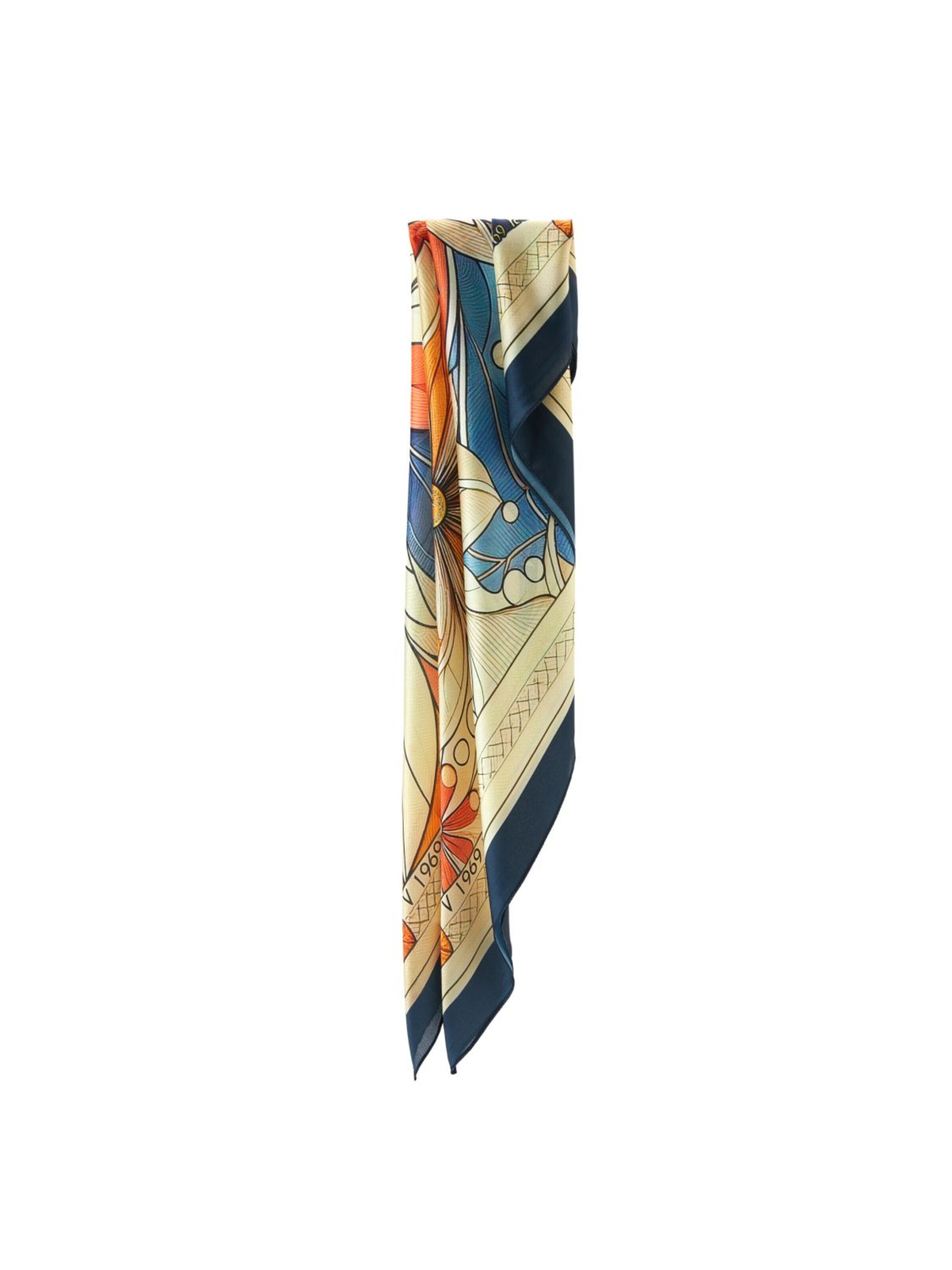 19V69 ITALIA Halsduk 'Grand Mystic Flowers' i blandade färger