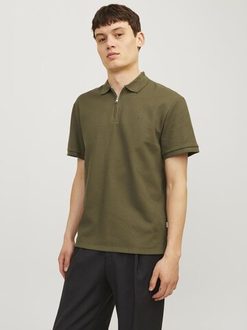 JACK & JONES Shirt in Green: front