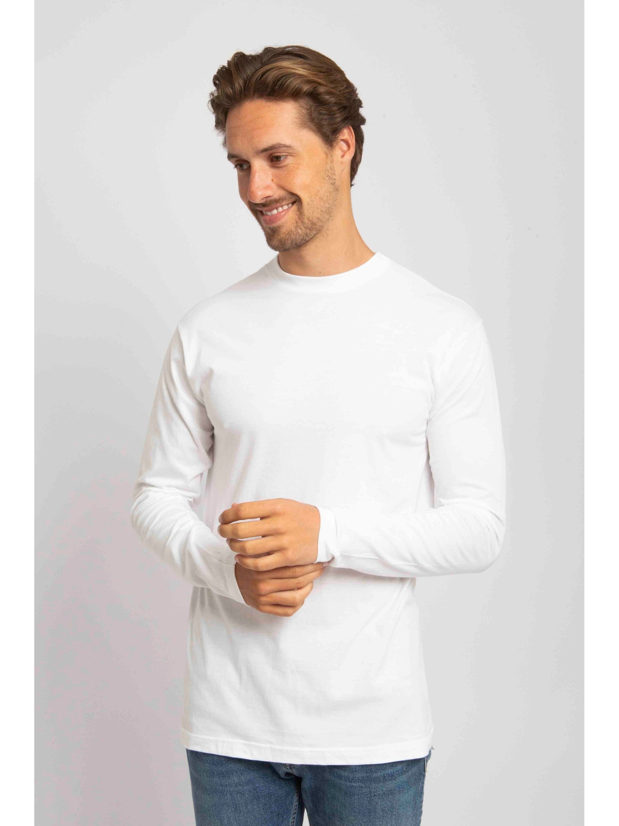 alan red Shirt 'Virginia' in White