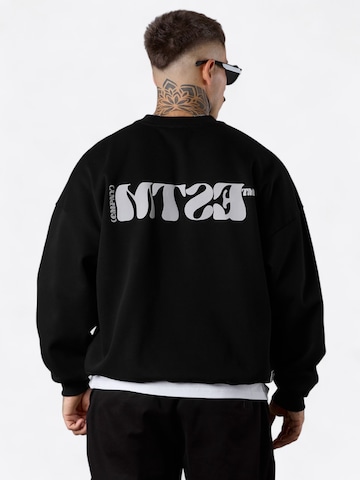 Sweat-shirt ' CMPNY Oversized ' ESTEEM en noir