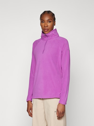 COLUMBIA Športen pulover 'Glacia IV' | vijolična barva: sprednja stran