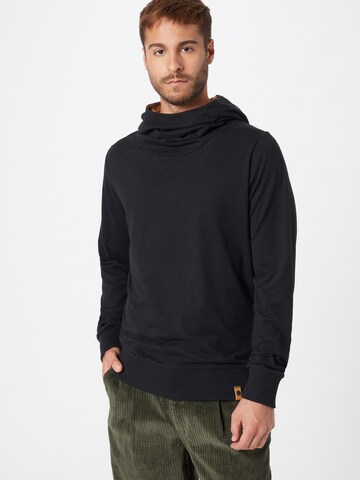 Fli Papigu - Sweatshirt 'Duisburg Lebt!' em preto: frente