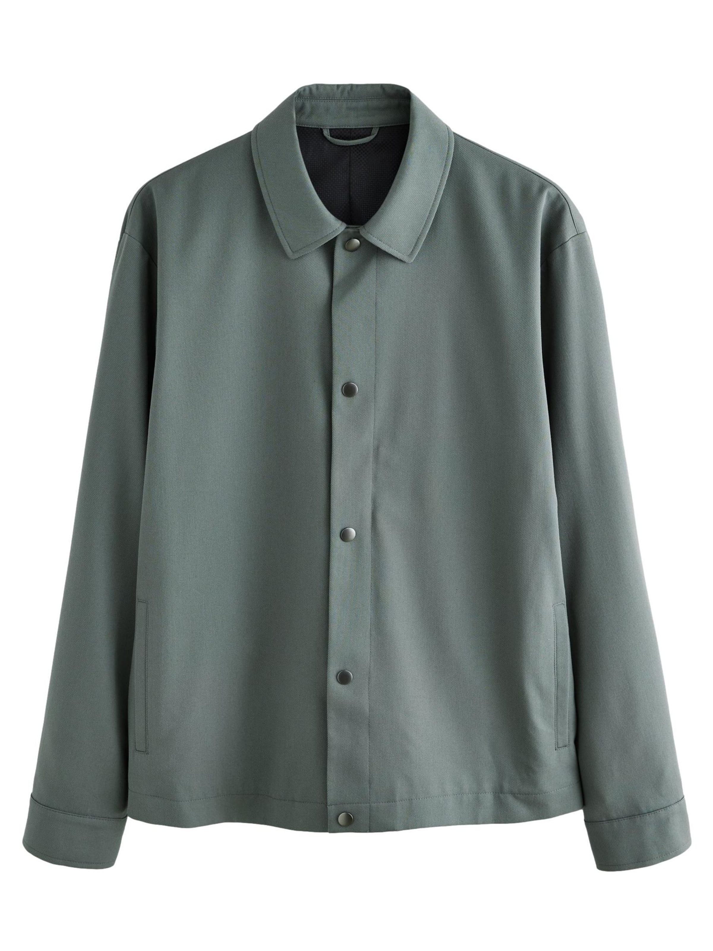 žalia Next Demisezoninė striukė: priekis