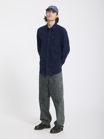 Volcom Regular fit Button Up Shirt 'Caden' in Blue
