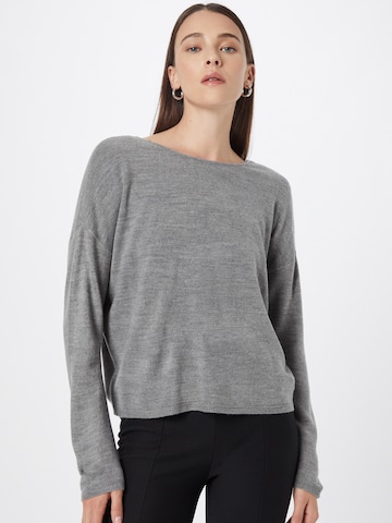 ONLY Sweater 'Amalia' in Grey: front