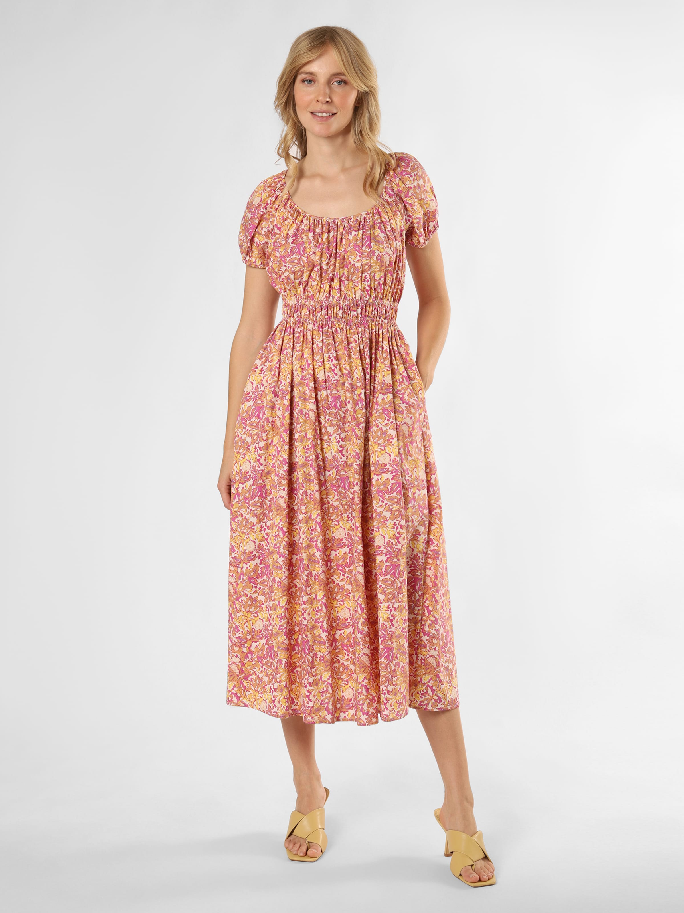 Fashion Union Summer Dress Eva in Beige Ivory ABOUT YOU