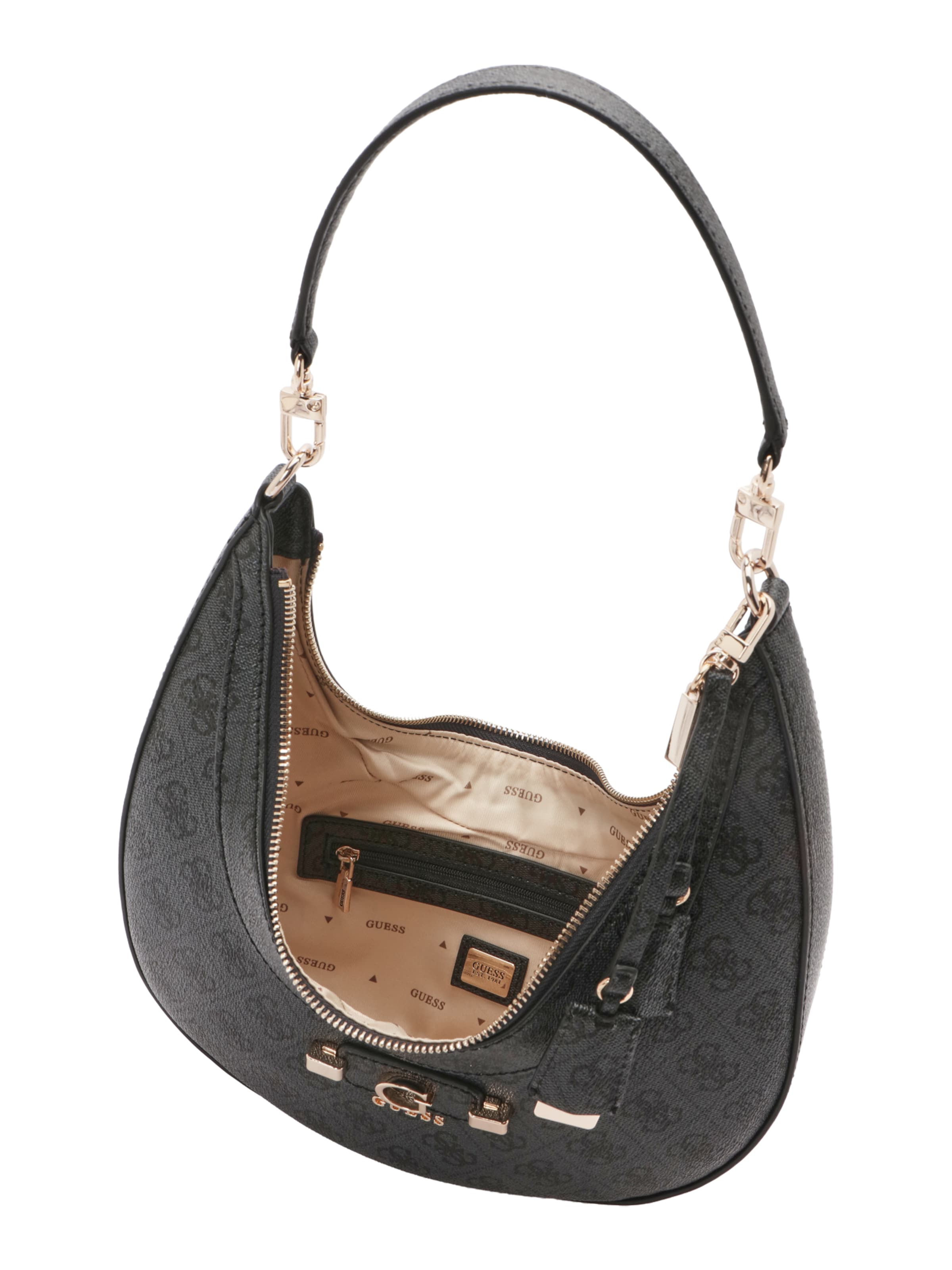 GUESS Shoulder bag 'LINDSEY' in Black