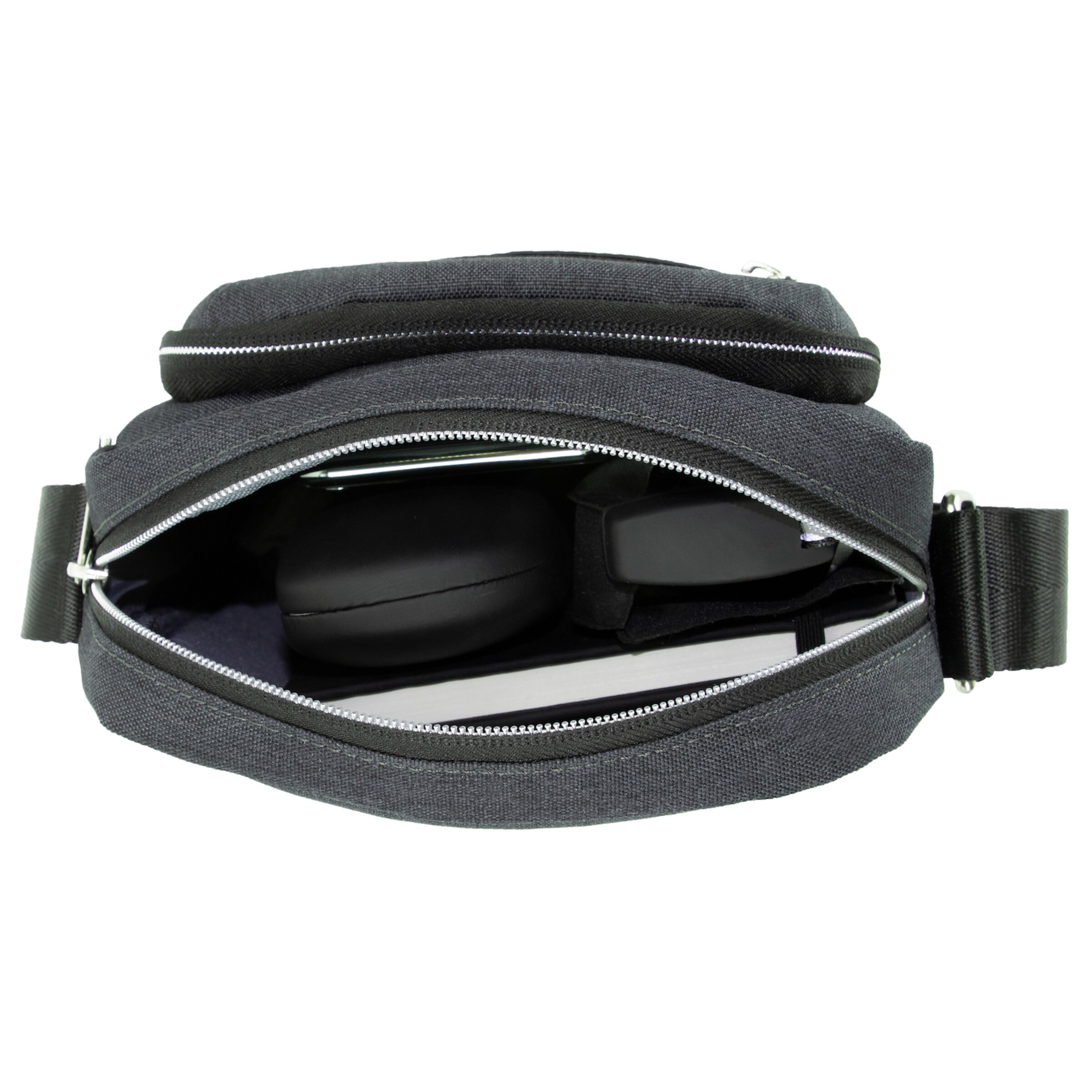 bugatti Schoudertas 'Sera' in Grijs