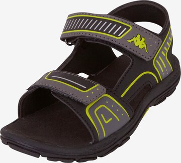 KAPPA Sandals & Slippers in Black: front